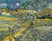 Vincent Van Gogh Landscape at Saint-Remy China oil painting reproduction